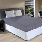 Capa Para Colchão Solteiro Padrão Box C Zíper Malha Antialérgico