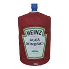 Capa Para Galão de Água 20 Litros Invertido Heinz Água Mineral