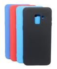 Capa Para Galaxy A8 5.6 Case Fosca Aveludada Coloridas - Mustang