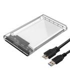 Capa Para Hd Transparente Usb 3.0 Transmissão 6gbps Sata 2.5" HDD ou SSD cs07 - NBC