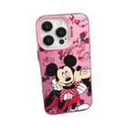 Capa para iPhone 15/14/13/12/11 - Mickey e Minnie Mouse Colorida