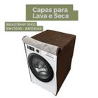 Capa para lava e seca brastemp 10kg bnc10as- bno10as impermeável flex - Capas Flex