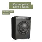 Capa para lava e seca hisense 13kg wd5q13 transparente flex