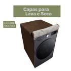 Capa para lava e seca lg 12kg vc4 vc5 impermeável flex