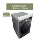 Capa para lava e seca lg 14kg vc2 vc4 impermeável flex