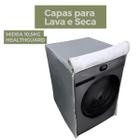 Capa para lava e seca midea 10,5kg healthguard impermeável flex