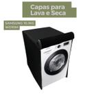 Capa para lava e seca samsung 10.1kg wd10m impermeável flex