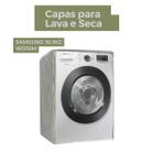 Capa para lava e seca samsung 10.1kg wd10m transparente flex
