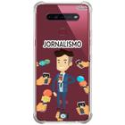 Capa para lg k51s (1349) skin jornalismo