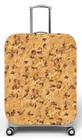 Capa para mala de viagem G, medidas max C48x A75 x P29cm Cookie Gotas de Chocolate - Deluzz