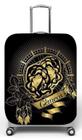 Capa para mala de viagem P Onboard, medidas max C35x A55 x P23cm Gemeos Preto e Dourado - Deluzz