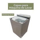 Capa para máquina de lavar brastemp 15kg impermeável flex