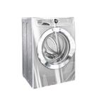Capa Para Máquina de Lavar Roupa Com Abertura Frontal Transparente Zíper Adomes Impermeável