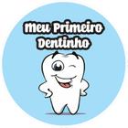 Capa para Painel Redondo Dentinhos Tecido Sublimado Veste Fácil 1,50mx1,50m Festa Aniversário - Orangepaineis