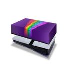 Capa para PS5 Pro Anti Poeira Horizontal - Rainbow Colors Colorido