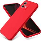 Capa para smartphone motorola g84 vermelha