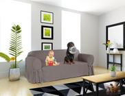 Capa para Sof de 4 lugares em Gorguro Resistente Mais Vendida Pets Sala de Estar Gatos Decorao