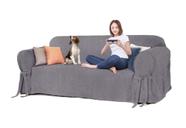 Capa para sofá de 6 lugares em Acquablock Impermeável Resistente Pet Criança Cachorro Gato