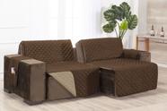 Capa para sofa retratil reclinavel 5 a 6 lugares c 2 modulos 1,20m cada + dupla face largura 2,40m