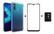 Capa + Pelicula 3d + Pel Camera Para Moto G8 Power Lite