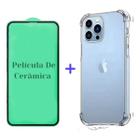 Capa + Película De Cerâmica iPhone 14 Pro Max Resistente