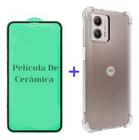 Capa + Película De Cerâmica Motorola Moto G54 Resistente