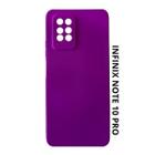 Capa + Película Vidro 3D Compatível Infinix Note 10 Pro