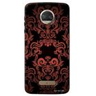 Capa Personalizada para Motorola Moto Z2 Force Textura Flores - TX05