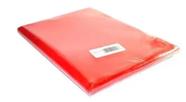 Capa Plástica Caderno Brochura/Universitário Vermelho Plasitiban