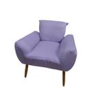 Capa Poltrona Decorativa modelo Opala para sala, quarto e escritório