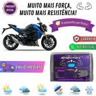 Capa Pra Moto SUZUKI GSX 750 Sem Forro 100% Impermeável Armada Force Protege Sol Chuva Poeira Sem Forro Proteção Anti-UV