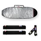 Capa prancha stand up paddle refletiva e acolchoada 10'0 a 10'5 + espuma 65cm + fita rack