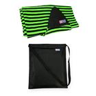 Capa Prancha Surf/Fish Toalha 5'11 Verde com Wetsuit Bag