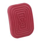 Capa Premium com logo VW para Pedal do freio ou embreagem linha VW Ar na cor vermelha - UN