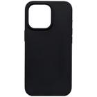 Capa premium silicone iphone 13 pro max preta