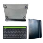Capa Preta Suporte p/ Tablet 10.4 polegadas + Teclado Bluetooth compacto p/ Trabalho e Estudo