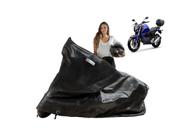 Capa Proteção Moto Yamaha Fazer FZ15 Com Baú Bauleto