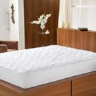 Capa protetora colchão cama casal padrão 100% impermeável 1,40 x 1,90 x 0,30 cm de altura trisoft (ref: 845)
