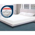 Capa Protetora de Cama Colchão Casal Com Elástico Anti-ácaro Resistente 138x188x18cm Cores Variadas - Envio Imediato
