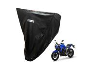 Protetor motor stunt race cage fazer 250 FZ25 preto brilho em Promoção na  Americanas