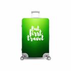 Capa Protetora Mala Viagem Lets Travel Verde Alta qualidade - Top Cover