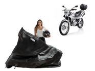 Capa Protetora Moto Honda Bros Falcon Tornado com Baú