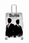 Capa Protetora Para Mala Viagem Personalizada Grande Suits - Criative Gifts