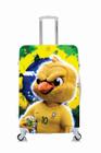 Capa Protetora Para Mala Viagem Personalizada Média Mascote do Brasil