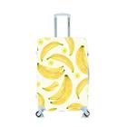 Capa Protetora Para Mala Viagem Personalizada Pequena Bananas - Criative Gifts