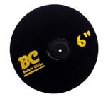 Capa Protetora para Pratos BC Signature Black 06 by Drummers em algodão que limpa e protege