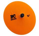 Capa Protetora para Pratos BC Signature Orange 16 by Drummers em algodão que limpa e protege