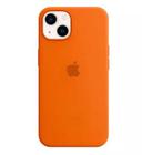 Capa protetora Premium Silicone case laranja com design 13 normal