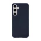 Capa Protetora Preta de Silicone para Galaxy S24+ Plus