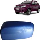 Capa Retrovisor Ecosport 03 04 05 A 07 Azul Lado Esquerdo